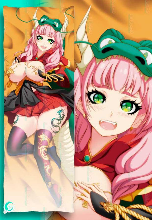 Dorachanthe Dragon CHINESE NEW YEAR OC Dakimakura Body pillow case